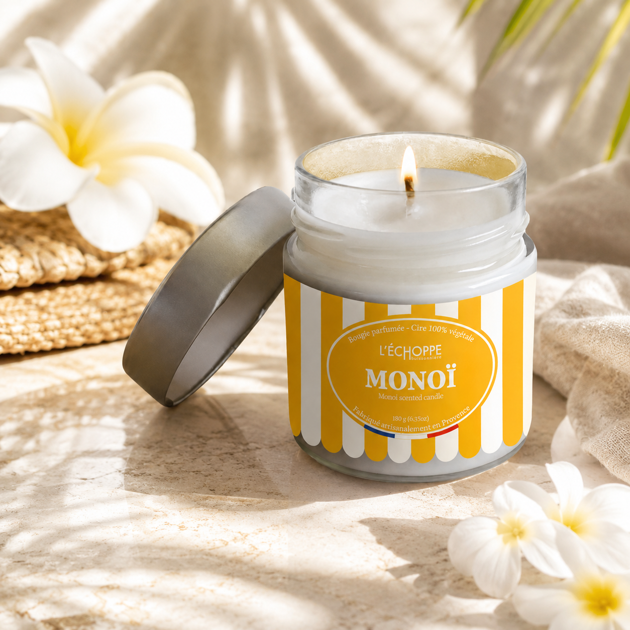 Monoi aromato – Kvapni žvakė (180 g)