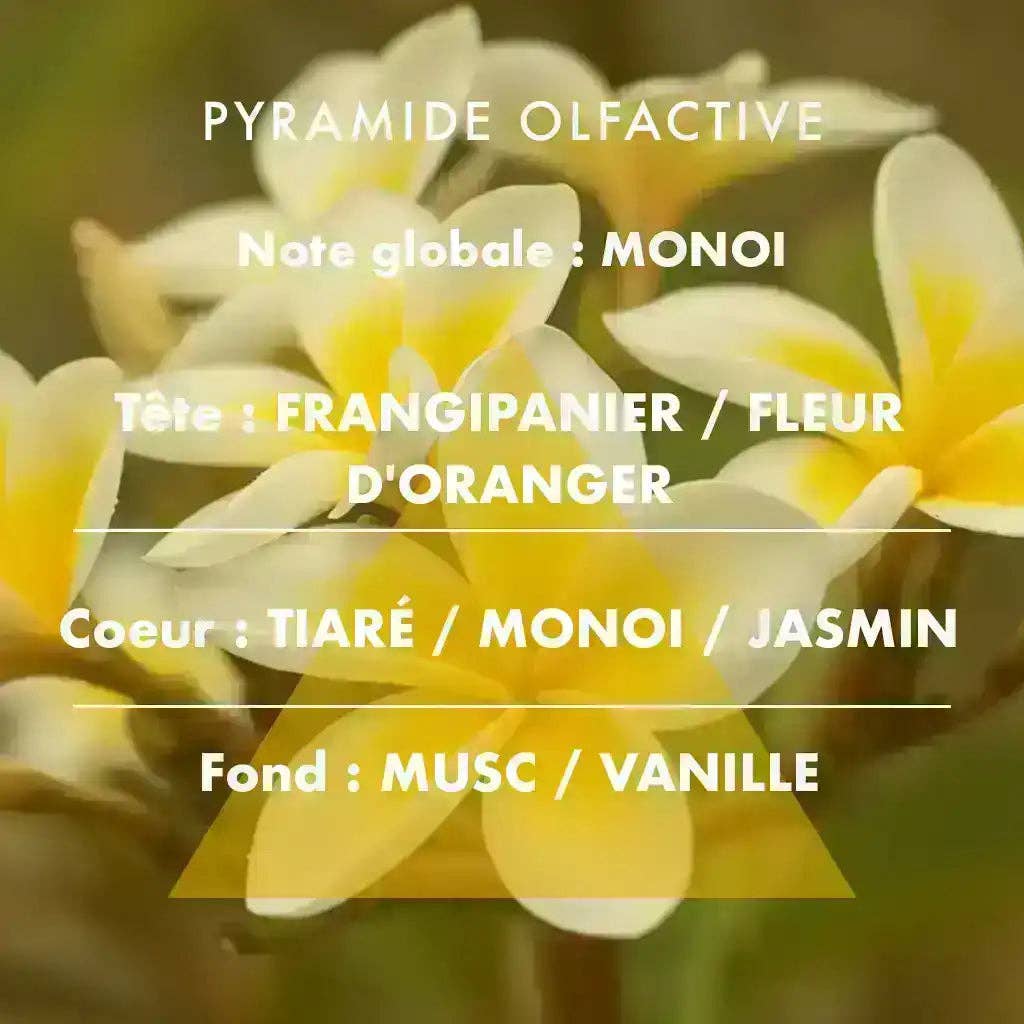 Automobilio kvapas „Monoi de Tahiti“ (8 ml)