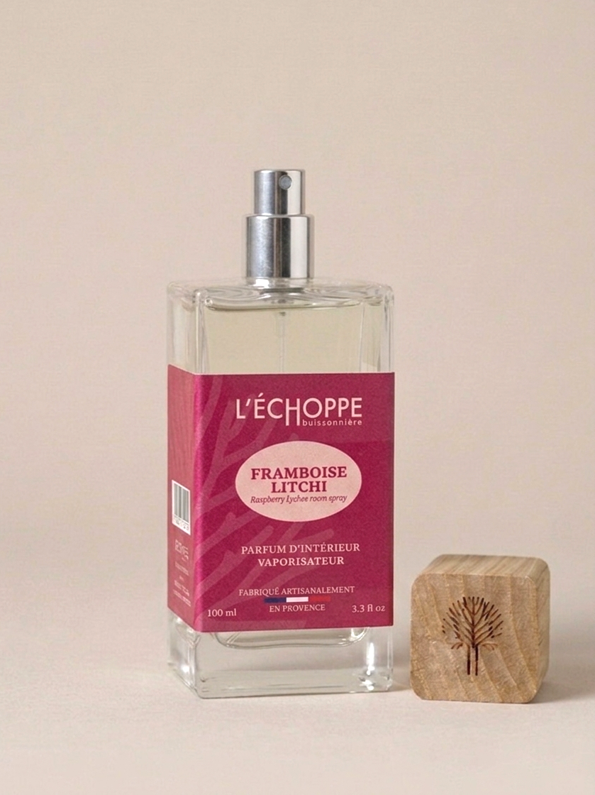 Aviečių ir ličio namų kvapo purškiklis (100 ml)
