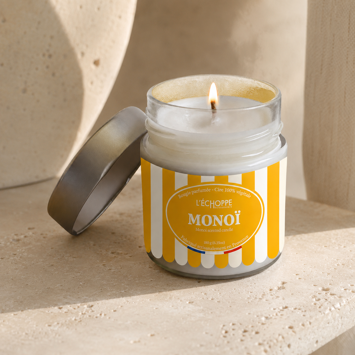 Monoi aromato – Kvapni žvakė (180 g)