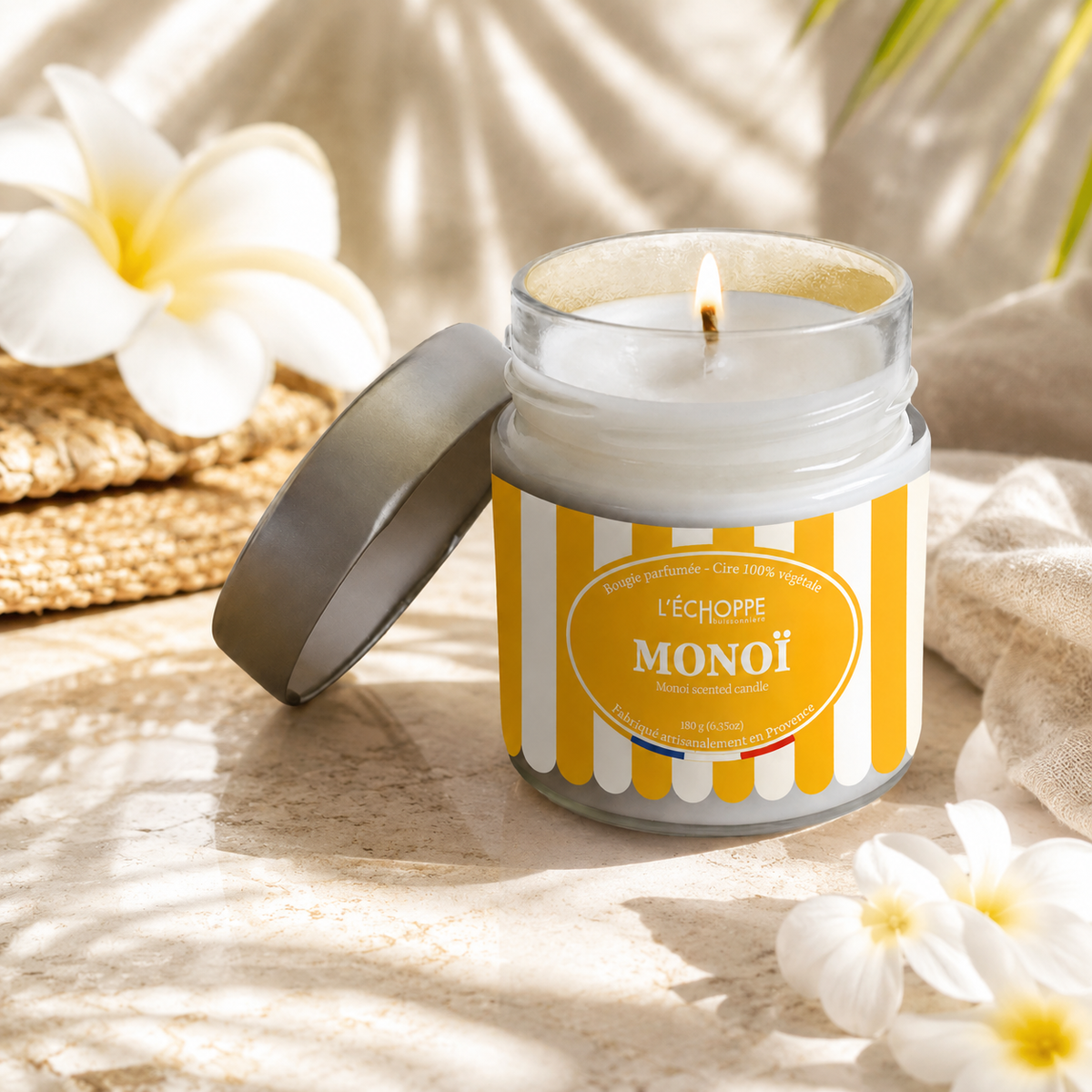 Monoi aromato – Kvapni žvakė (180 g)