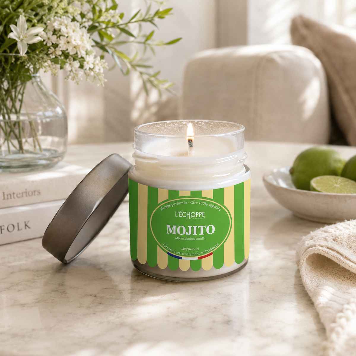 Mojito aromato – Kvapni žvakė (180g)