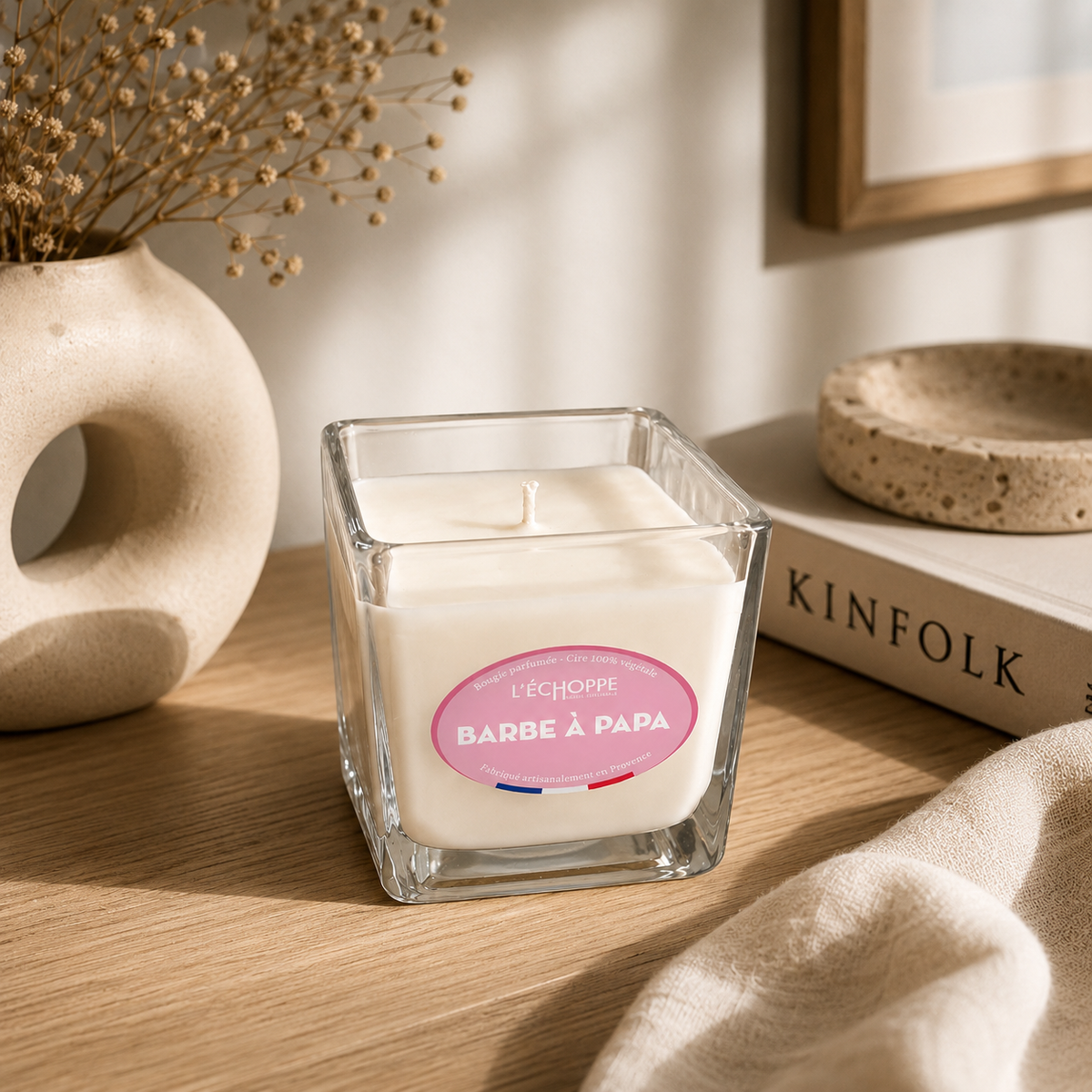 Cukraus vatos aromato – Kvapni žvakė (190 g)